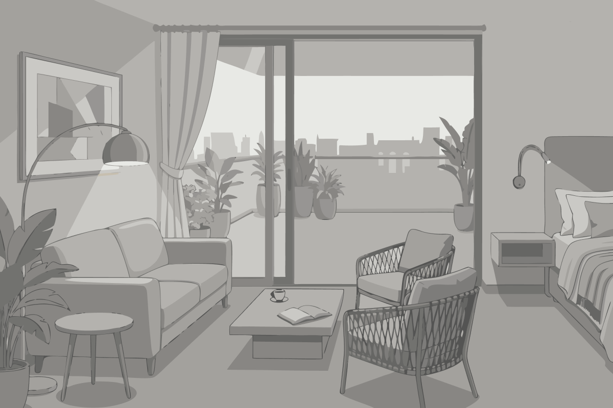 Chambre Lits Jumeaux - Vue sur Mer